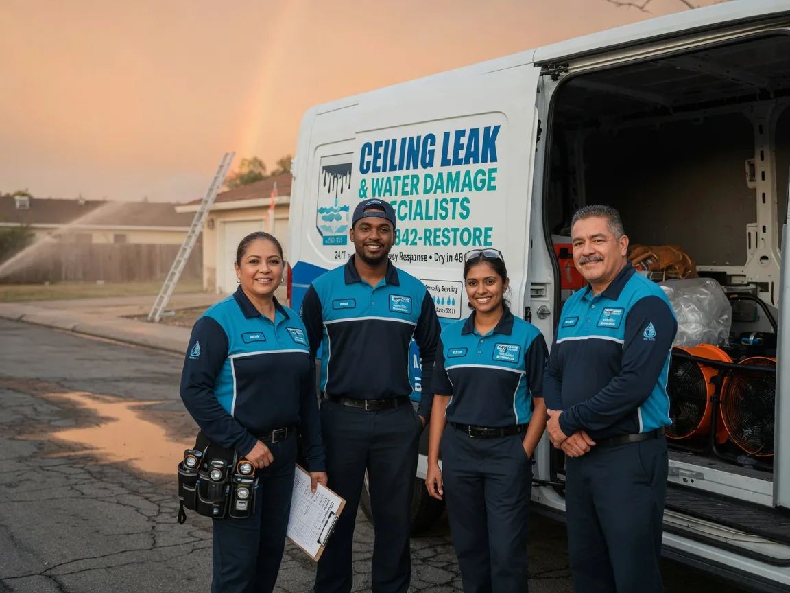 Ceiling Leak Cleanup company in Gresham, WI
