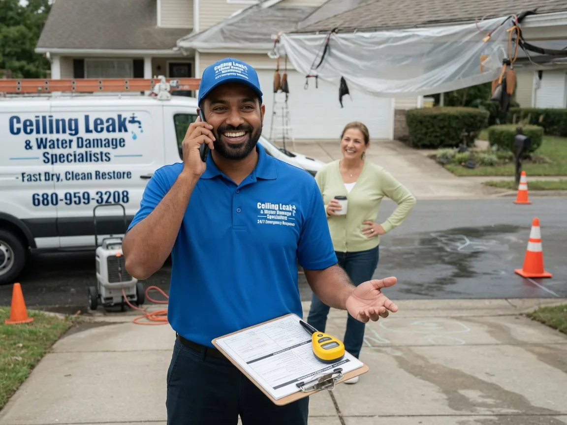 Ceiling Leak Cleanup Gresham, WI FAQs